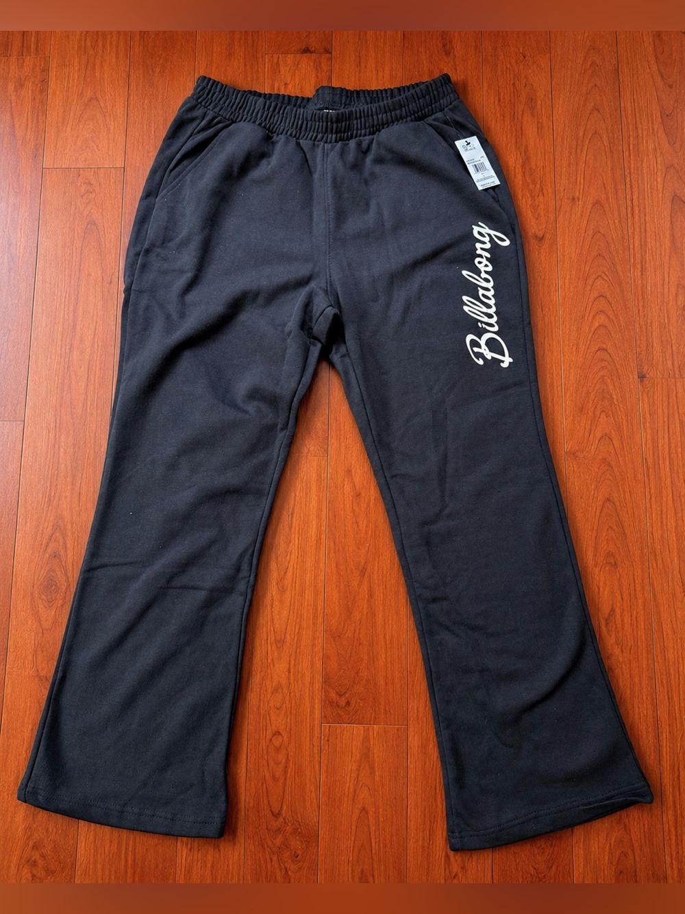 Billabong Wave Runner Flare Leg Women's Size Large Sweat Pants NWT